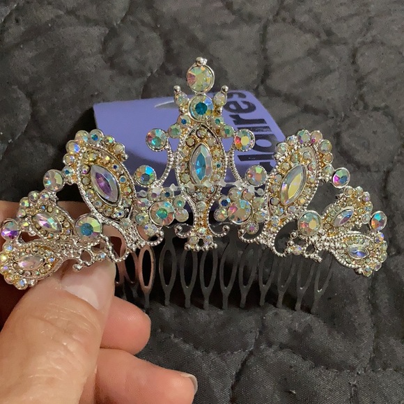 Claire's Accessories Claires Rhinestone Comb Tiara Poshmark